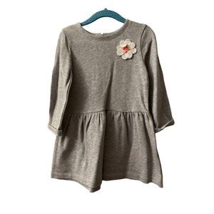Carter's Gray Sweatshirt Dress Toddler size 3t NEW NWT